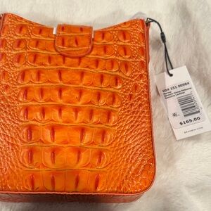 NWT Brahmin Marley Mandarin Orange Melbourne